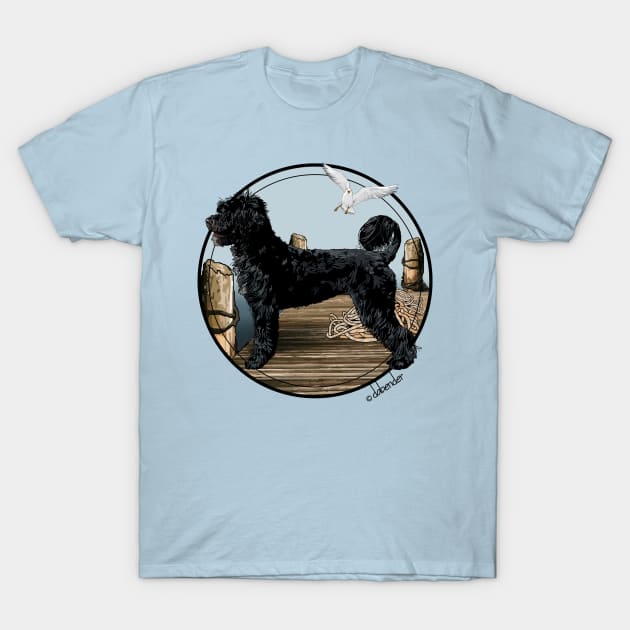 Dock Dog T-Shirt by avondalealley